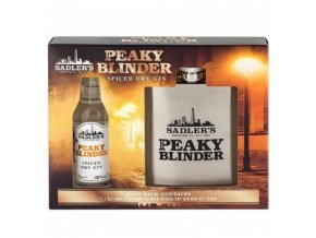 peaky blinder spiced dry gin miniatura 0 05 l 40 placatka darkove baleni