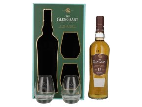 glen grant single malt whisky 12yo 07l