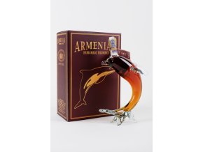 12.Brandy souvenir Dolphin with gift box 035 l 40 alk.