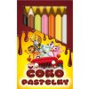SEVERKA Čokoládové pastelky - zoo 90g