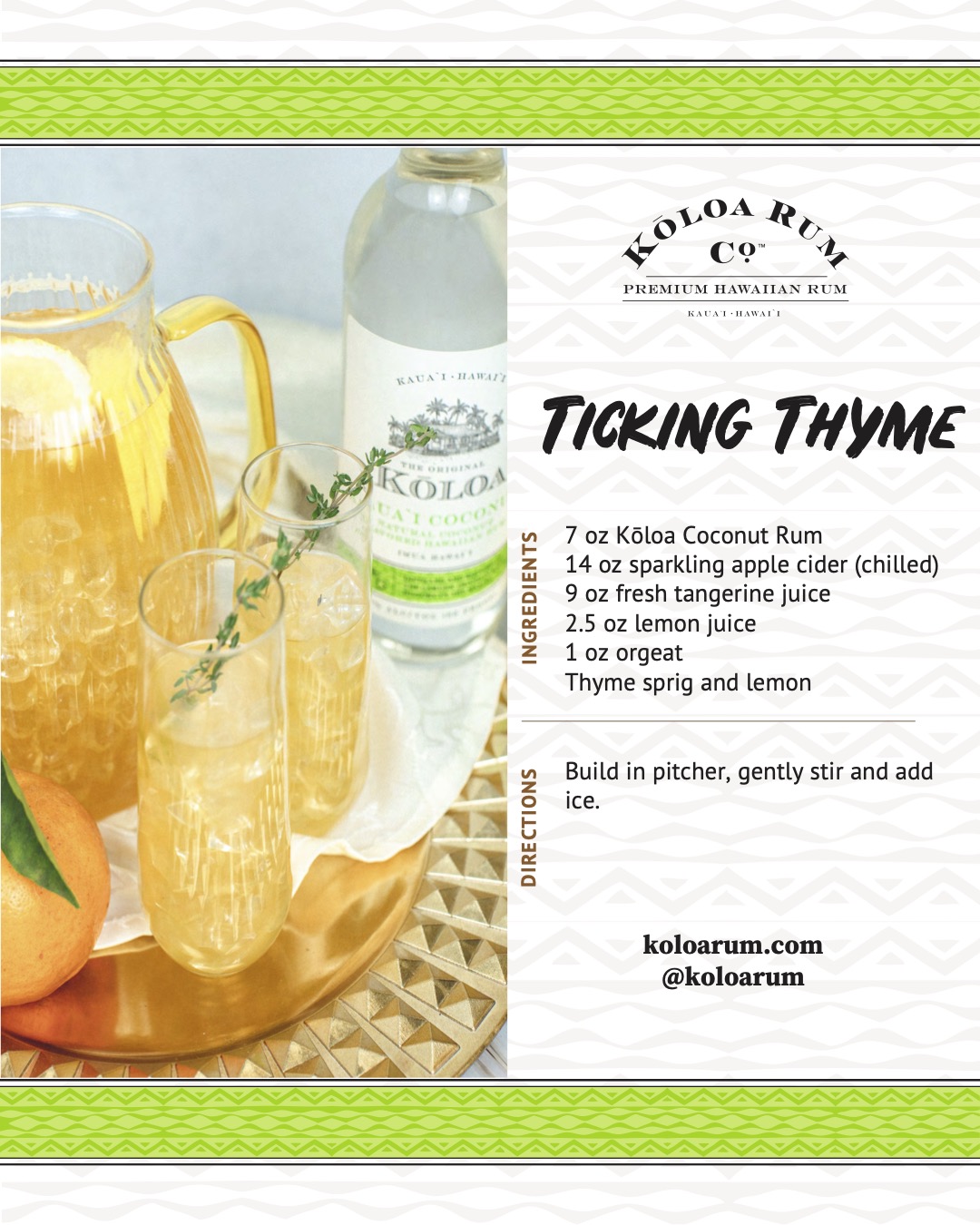 Thicking thyme