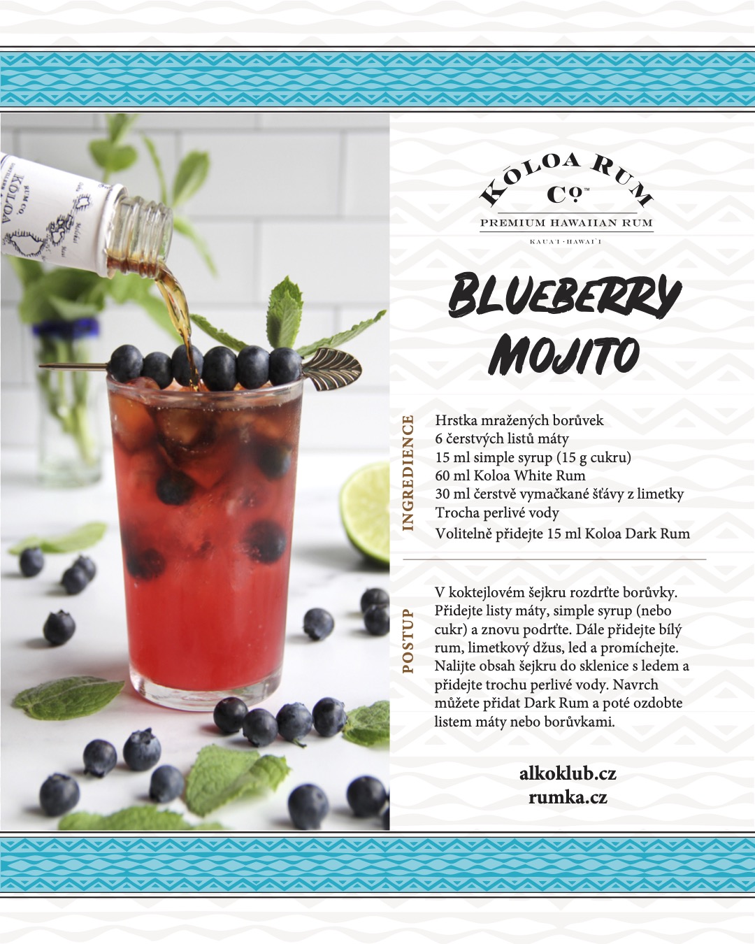 Blueberry Mojito