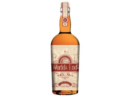 worlds end rum dark spirit 700ml 40 vol