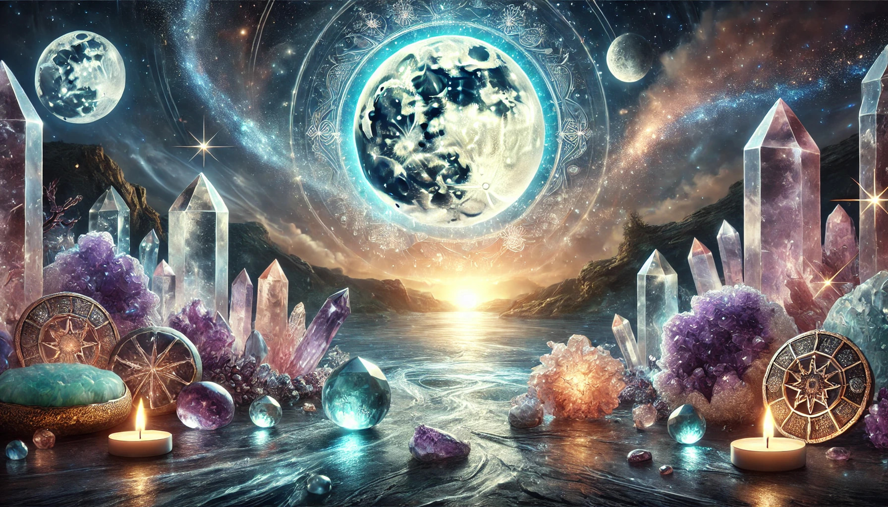 Síla březnového úplňku a minerálů