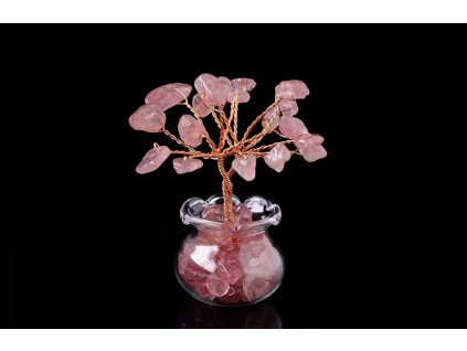 jahodový křišťál bonsai