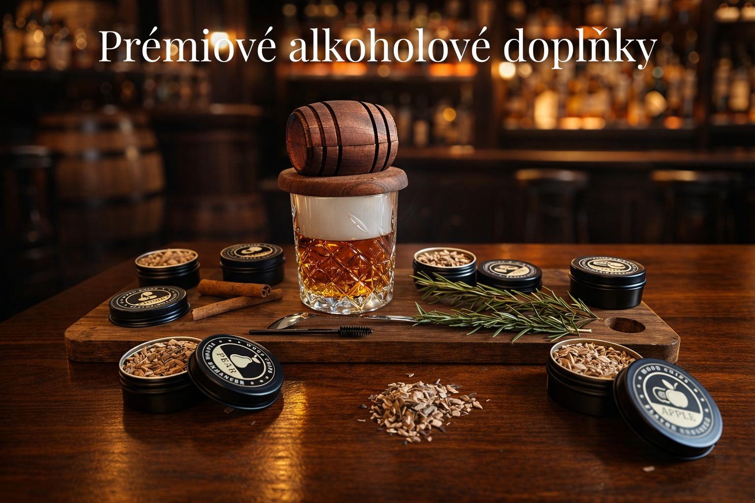 Prémiové alkoholové doplňky