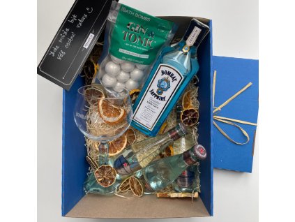 Vanocni box gin