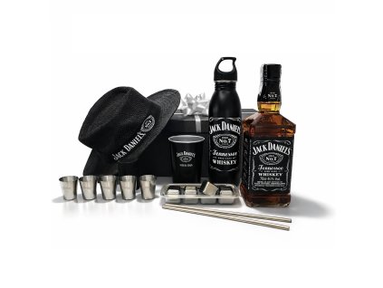Jack Daniels box s kloboukem
