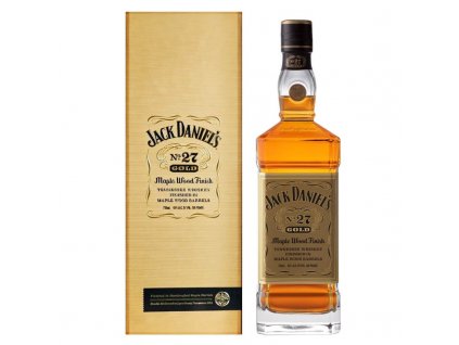 jack daniels no 27 gold maple wood finish tennessee whiskey 1