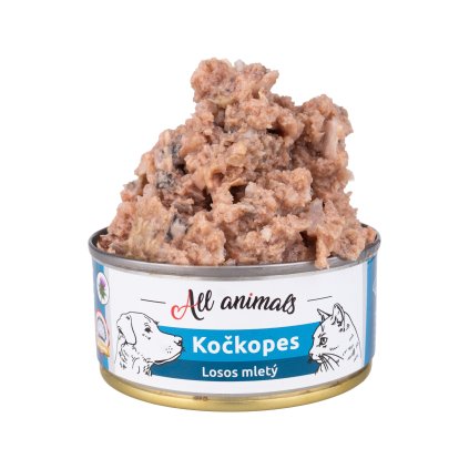 Kočkopes Losos mletý 90g