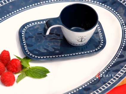 Hrníček na espresso s podšálkem Sailor Soul