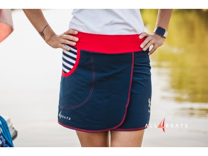 Dámská sukně Sailor, všité kraťasy (Velikost 44)