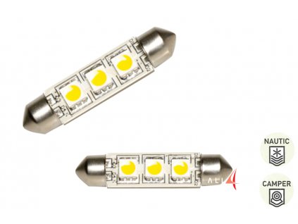 Sufit žárovka 3 LED SMD5050