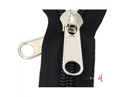 Spirálový zip velikosti 10, černý (rozměr 15 m)