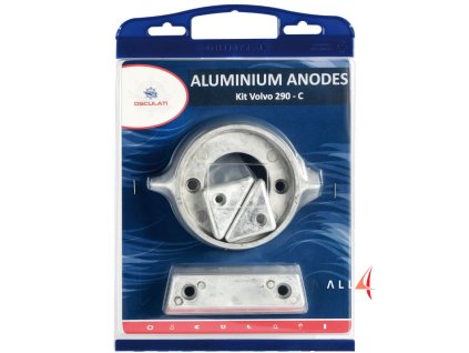 Sada 4 ks anod pro VOLVO AQ290 (Provedení Magnésium)