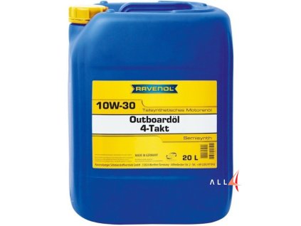 2894 ravenol outboardoel 4t sae 10w30 baleni 20 l
