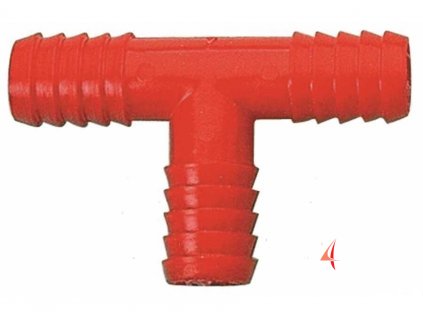 Plastové hadicové T (rozměr Pro hadici ø 25 mm)