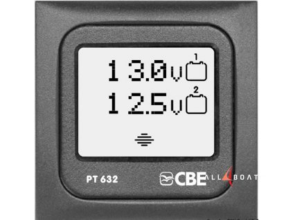 3194 digitalni dotykovy voltmetr pro 2 baterie