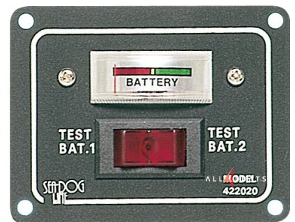 Analogový voltmetr na 2 baterie