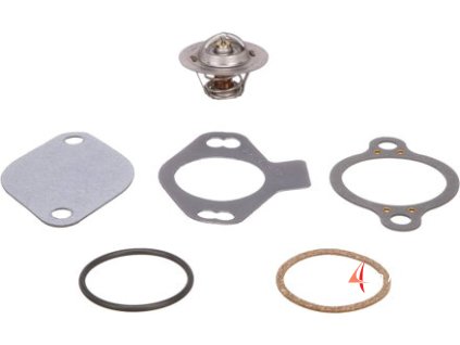 Originální kit termostatu 60°C s těsněními OEM 807252Q4 pro motory GM V6 a V8