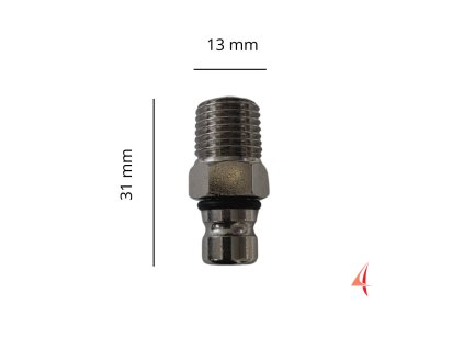749 konektor k montazi na hadici na stranu nadrze pro suzuki chrysler do 60 hp