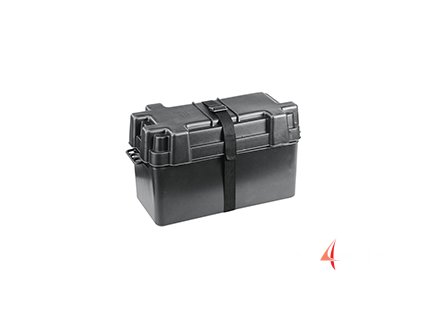 Plastový box na baterie (Velikost Do 80 Ah, vnější rozměr 340x230x250mm)