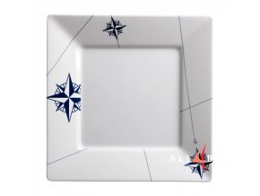 1166 melaminovy ctvercovy talir northwind 25x25cm 1