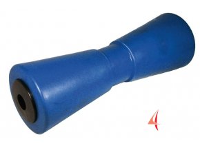 Centrální kýlová rolna PVC, Ø 93,5 mm, délka 286 mm (rozměr Hřídel 21 mm, barva oranžová, vysoce odolný polyuretan)