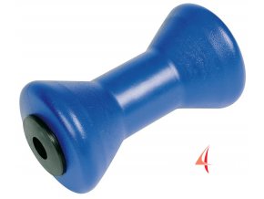 Centrální kýlová rolna PVC modrá, Ø 110 mm, délka 286 mm (rozměr Hřídel 21 mm)