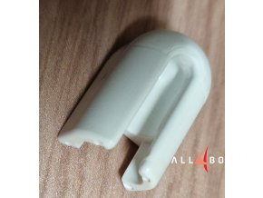 1574 koncovka sprayhood listy barva bila