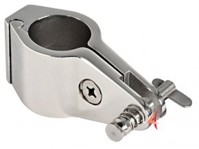 Roztahovací středový díl na trubku, jištění rychloupínáním (rozměr Pro trubku 30 mm)