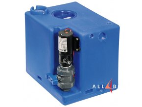 Nádrž na odpadní vodu s macerátorem (Velikost 112l, rozměr A - 650 mm, B - 490 mm, C - 400 mm)
