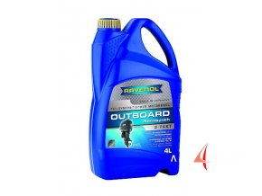 Ravenol polosyntetický olej pro 2-taktní motory lodní motory TC-W3 4l balení
