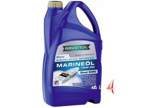 2939 ravenol marineoil diesel shpd 15w40 baleni 4 l