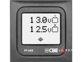 3194 digitalni dotykovy voltmetr pro 2 baterie
