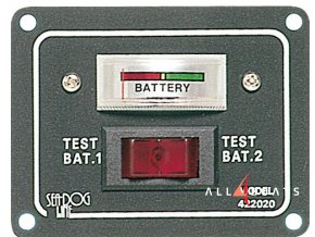 Analogový voltmetr na 2 baterie