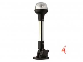 Kotevní světlo LED 360 ° na sklopném nerezovém podstavci (Provedení 60cm vysoké)