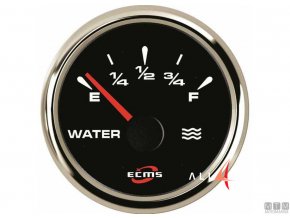 Palubní přístroje ECMS BLACK CHROME (Provedení Počítadlo hodin	0-99999,9H)