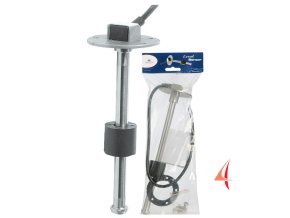 Nerezový snímač hladiny kapalin, jako je voda nebo palivo v nádrži, 10-180 Ohm (Velikost 900mm)