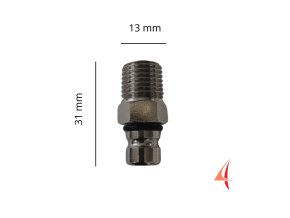 749 konektor k montazi na hadici na stranu nadrze pro suzuki chrysler do 60 hp