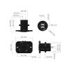 2186 1 zasuvka usb 2 1a