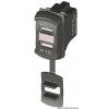 242 4 dualni usb zasuvka ve velikosti tlacitka s voltmetrem