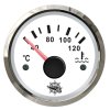 Teplota chlazení motoru 40/120° (Barva Bílý ciferník, stříbrný rámeček)