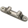 Přímý nerezový průvlak (rozměr 250 x 38  mm, 205 mm rozteč, lano max 30mm)