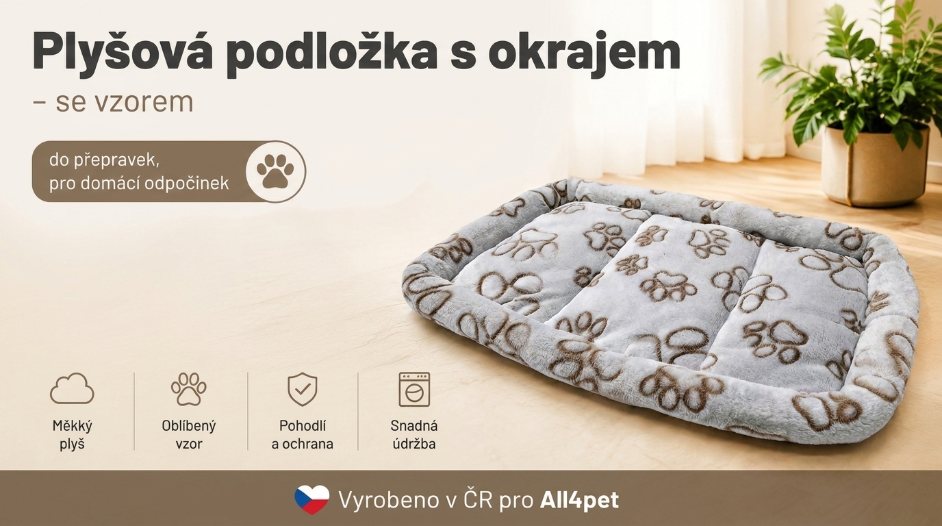 Měkká podložka pro psy