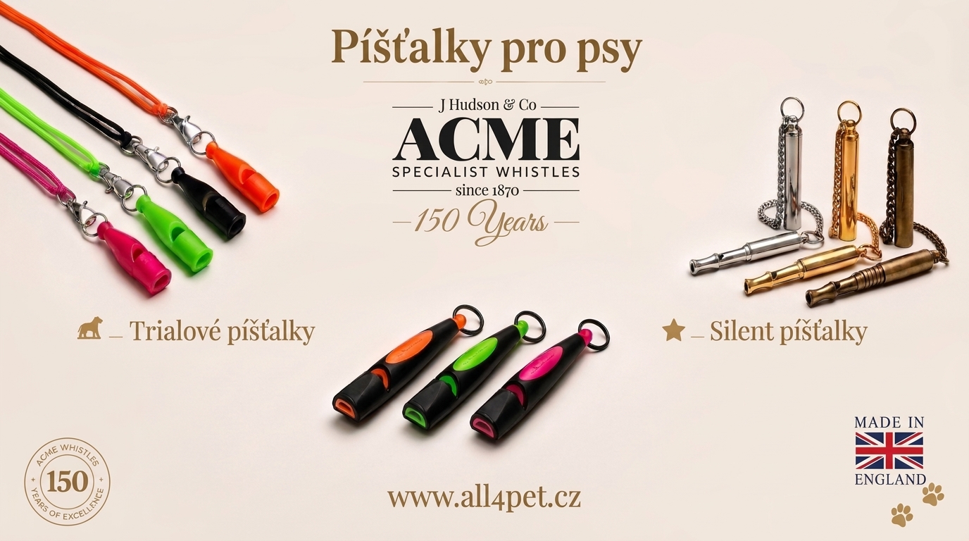 ACME - píšťalky pro psy