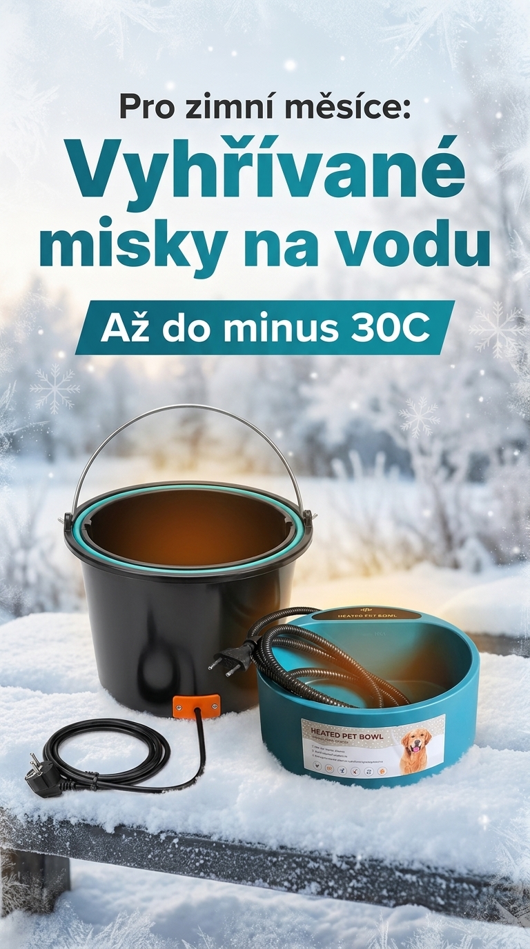 Vyhřívané misky na vodu
