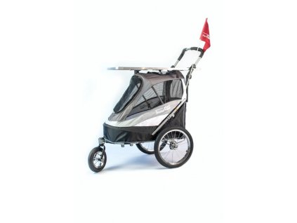Innopet Sporty Dog Trailer 2 v 1 - za kolo i na výstavu vč. groomingové desky