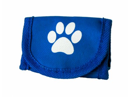 Textilné vrecko na tašky - modré