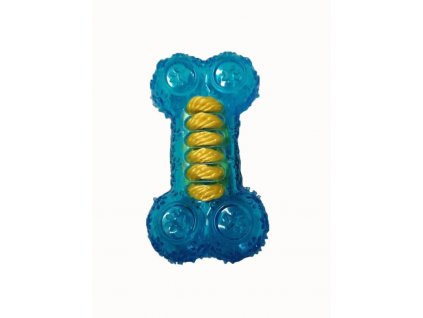 Dentální hračka -  kost z odolné gumy
